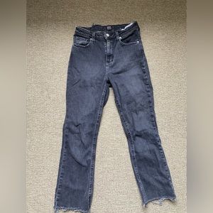 BDG black jeans - raw hem - size 27